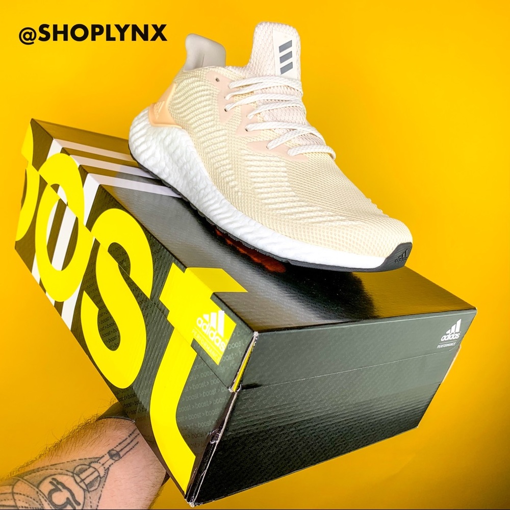 Adidas Alphaboost Off White Men’s Sneaker - Picture 7 of 8